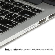 Custodia per scheda SD BASEQI nascosta in lega di alluminio per laptop Macbook Pro (metà 2012) (non Retina), For Macbook Pro Mid-2012 (not Retina)