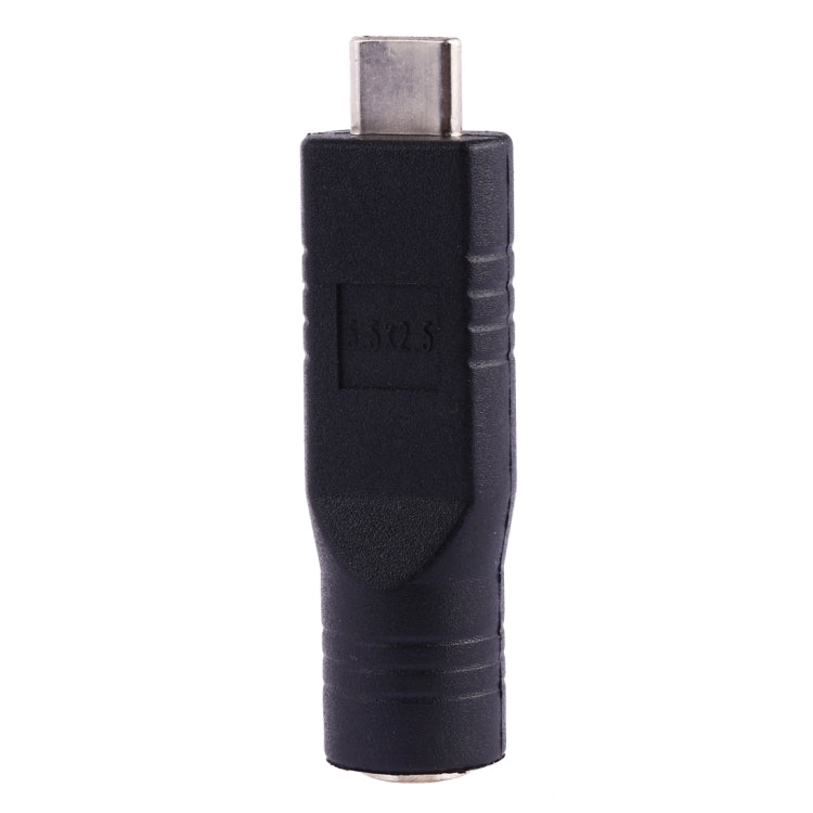 Adattatore connettore 5,5 x 2,5 mm femmina a USB-C maschio