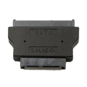 Adattatore SATA da 22 pin femmina a SATA SLIMLINE da 13 pin maschio, SATA 22 Pin Female to SATA 13 Pin