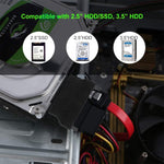 Adattatore SATA da 22 pin femmina a SATA SLIMLINE da 13 pin maschio, SATA 22 Pin Female to SATA 13 Pin