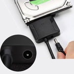 Adattatore professionale per cavo SATA a USB 3.0 Connettore espandibile per disco rigido SSD da 2,5/3,5 pollici, 2.5 / 3.5 inch