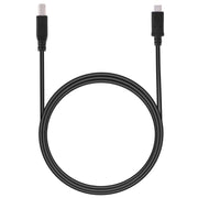 Cavo dati USB-C 3.1/tipo C maschio a USB BM, lunghezza: 1 m, ZSSG-9B20BG