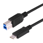 Cavo dati USB-C 3.1/tipo C maschio a USB BM, lunghezza: 1 m, ZSSG-9B20BG