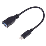 Cavo adattatore OTG USB-C 3.1 maschio a USB 3.0 femmina 20 cm