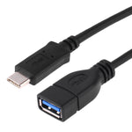 Cavo adattatore OTG USB-C 3.1 maschio a USB 3.0 femmina 20 cm