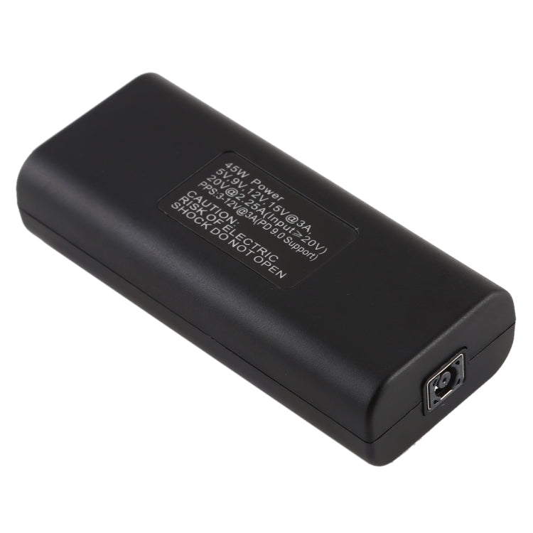 Adattatore jack alimentazione DC 4,5x3,0mm femmina a USB-C 15cm