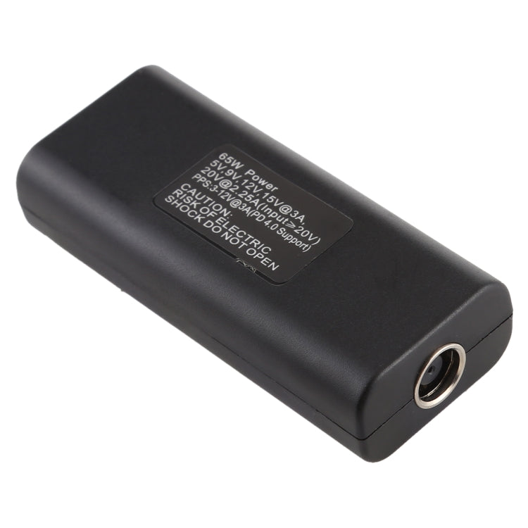 Adattatore alimentazione DC 7,9x5,5mm femmina a USB-C femmina 65W