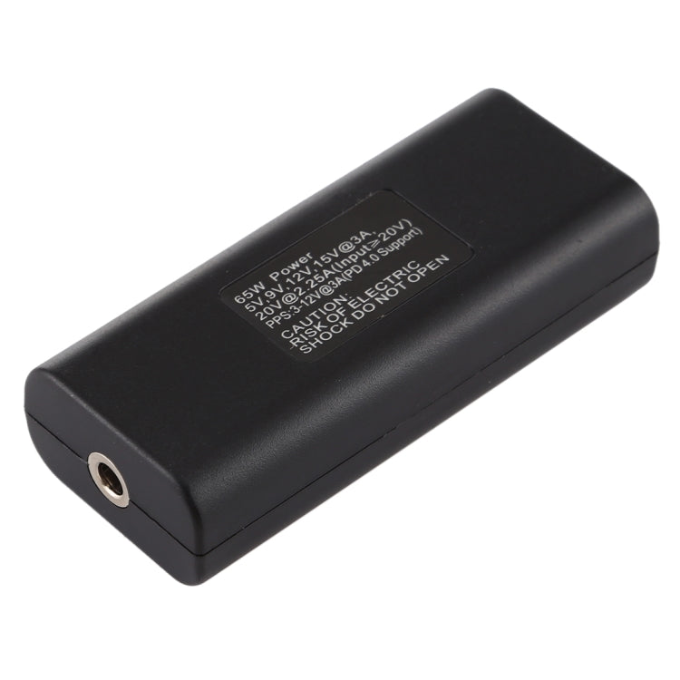 Adattatore alimentazione DC 4,0x1,7mm femmina a USB-C femmina 65W