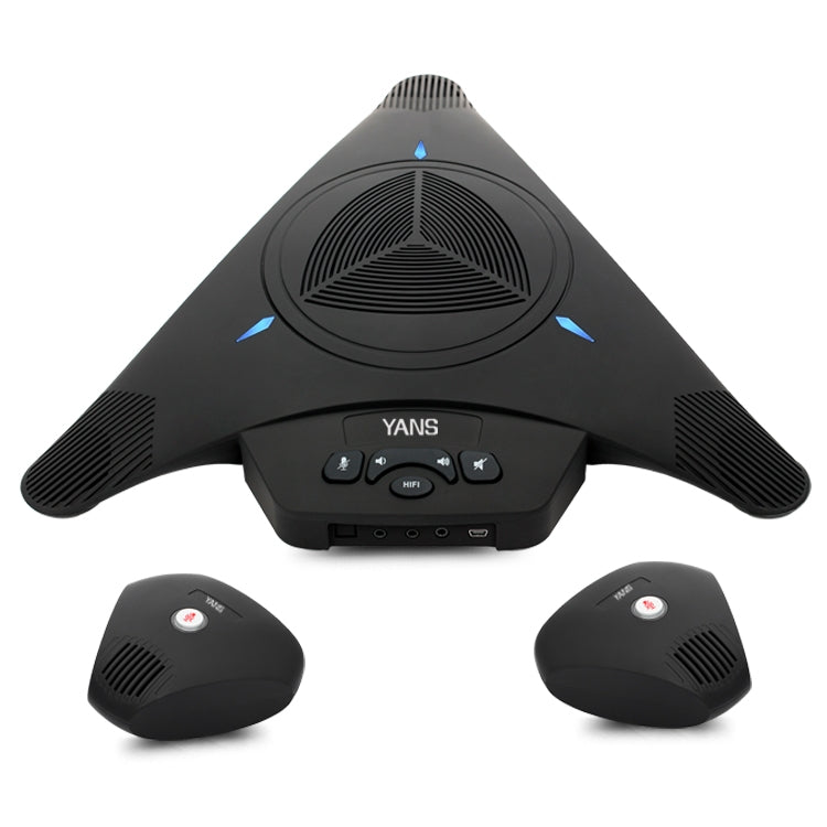 YANS YS-M23-2 Microfono omnidirezionale espanso per videoconferenza mini porta USB, YS-M23-2