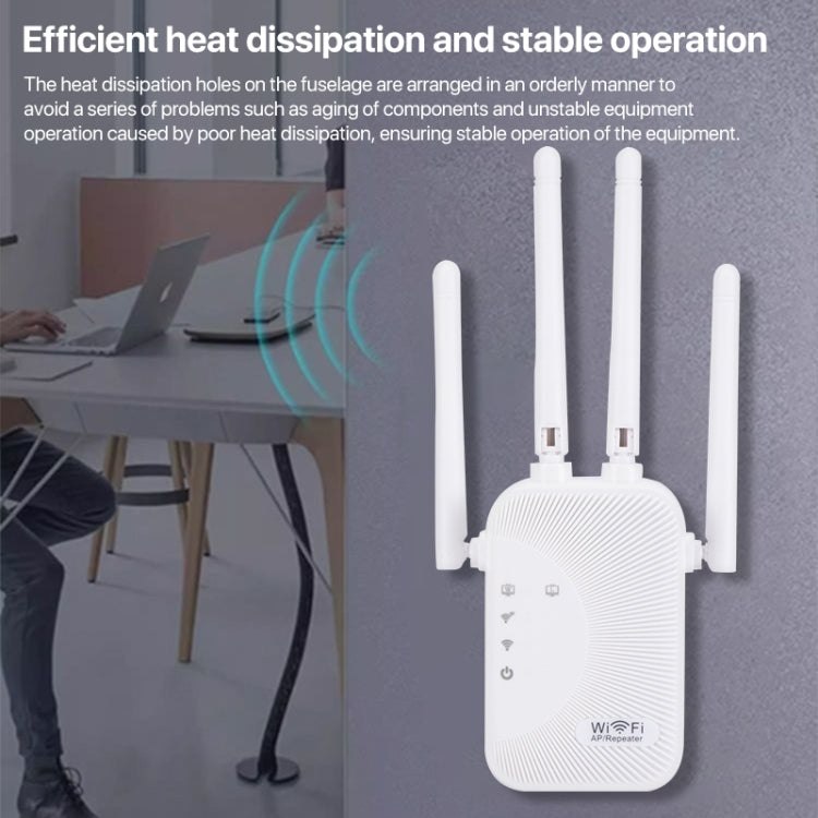 SM-010 Ripetitore WiFi wireless router 300M a quattro antenne, SM-010
