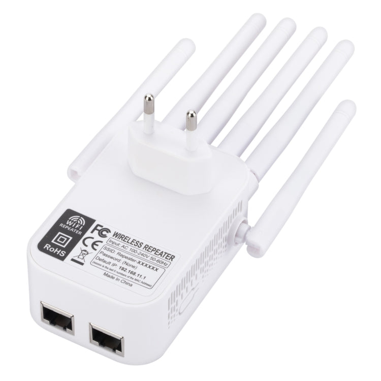 SM-011 Ripetitore WiFi wireless router 1200M a sei antenne, SM-011