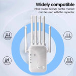 SM-011 Ripetitore WiFi wireless router 1200M a sei antenne, SM-011