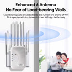 SM-011 Ripetitore WiFi wireless router 1200M a sei antenne, SM-011