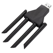 Scheda di rete wireless 5G 1300Mbps Gigabit Dual Band Driver-free USB WiFi Receiver, 1300Mbps 5G