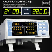 PM9911 Strumento di misura dei parametri elettrici intelligenti, spina USA, PM9911