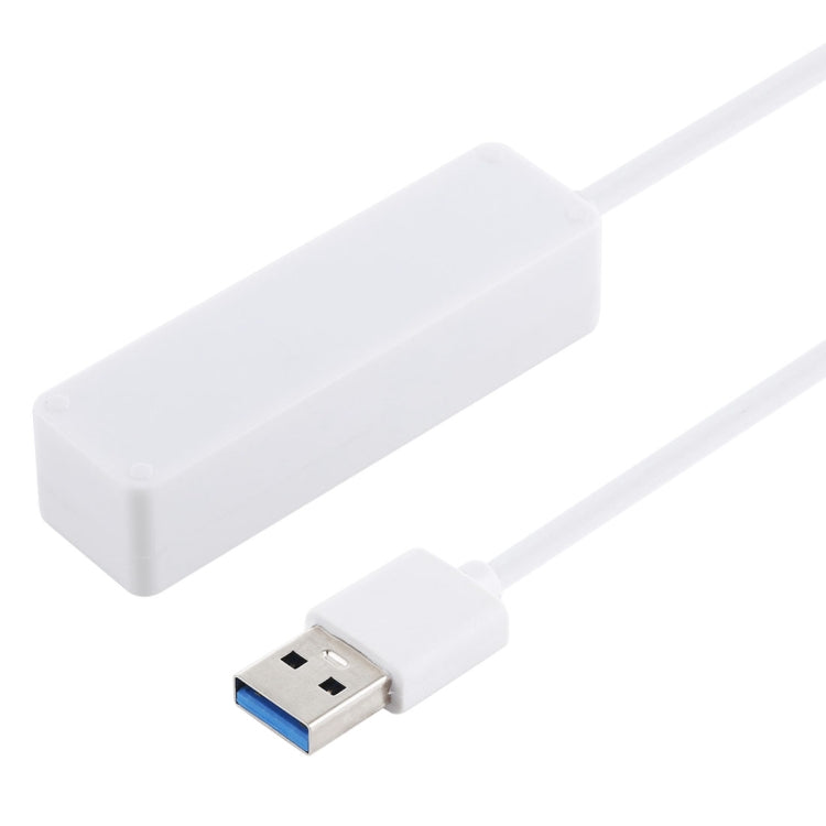 Lettore di schede TF/SD 2 in 1 + 3 porte USB 3.0 al convertitore HUB USB 3.0, lunghezza cavo: 26 cm, USB 3.0 (White), USB 3.0 (Black)