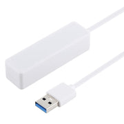 Lettore di schede TF/SD 2 in 1 + 3 porte USB 3.0 al convertitore HUB USB 3.0, lunghezza cavo: 26 cm, USB 3.0 (White), USB 3.0 (Black)