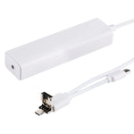 Convertitore HUB USB-C/Tipo-C 3 in 1 + Micro USB + 4 porte USB 2.0, lunghezza cavo: 12 cm, 3 in 1 (White), 3 in 1 (Black)