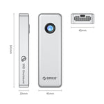 Custodia SSD M.2 ORICO con cavo Type-C 20 Gbps