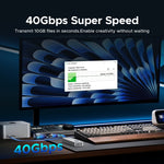 Custodia SSD M.2 ORICO con cavo Type-C 40 Gbps