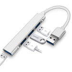 A809 Adattatore HUB splitter multifunzione da USB 3.0 x 1 + USB 2.0 x 3 a USB 3.0, A809
