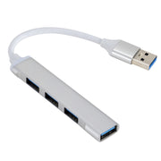 A809 Adattatore HUB splitter multifunzione da USB 3.0 x 1 + USB 2.0 x 3 a USB 3.0, A809