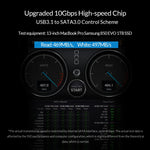 Custodia trasparente ORICO 2139C3-G2 per HDD 2,5" SATA