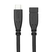 Cavo adattatore USB 3.1 tipo C/USB-C maschio a tipo C/USB-C femmina Gen2, lunghezza: 1 m, Length: 1m