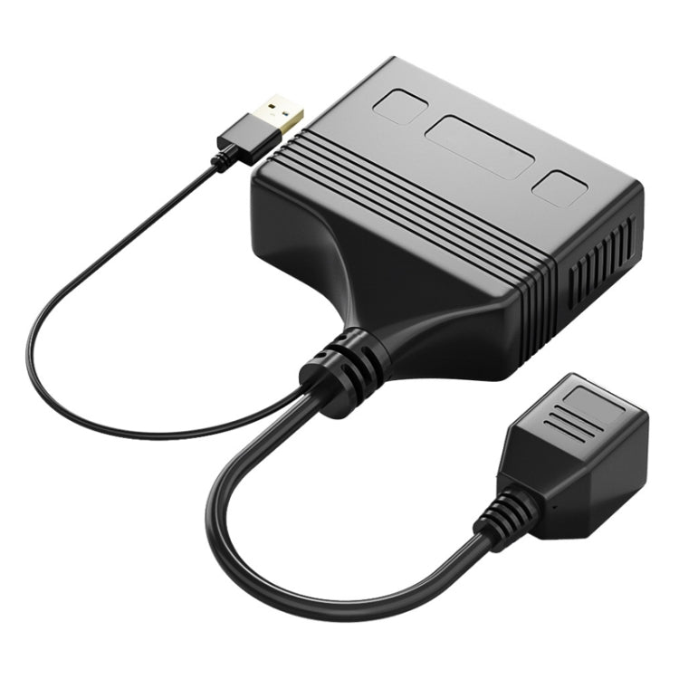 Accoppiatore di rete Ethernet con cavo splitter di rete Gigabit RJ45 3 in 1 femmina, Female 3 in 1 Gigabit