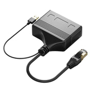 Accoppiatore di rete Ethernet con cavo splitter di rete Gigabit RJ45 4 in 1 maschio, Male 4 in 1 Gigabit