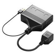Accoppiatore di rete Ethernet con cavo splitter di rete Gigabit RJ45 4 in 1 femmina, Female 4 in 1 Gigabit