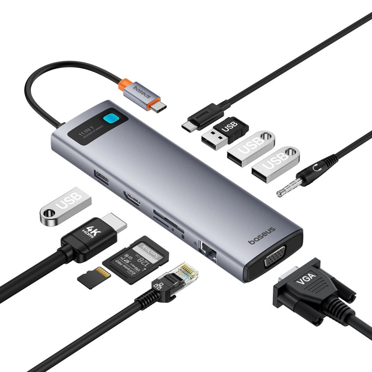 Adattatore HUB USB-C 10 porte Baseus StarJoy