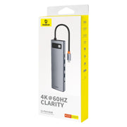 Adattatore HUB USB-C / Type-C multifunzionale a 10 porte Baseus StarJoy, B00030709811-00