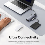 Adattatore HUB USB-C 10 porte Baseus StarJoy