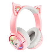 Auricolare HiFi Bluetooth wireless USB-C / Type-C RGB B5 Cat Ear Design