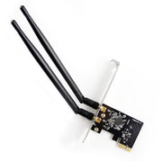 EDUP EP-9607 Scheda di rete adattatore wireless PCI-E Express dual-band da 1200Mbps con 2 antenne da 6dBi, EP-9607 1200Mbps