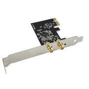 EDUP EP-9607 Scheda di rete adattatore wireless PCI-E Express dual-band da 1200Mbps con 2 antenne da 6dBi, EP-9607 1200Mbps