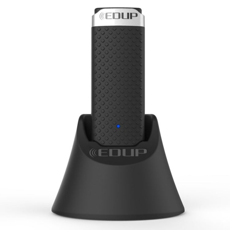 EDUP EP-AC1609 Adattatore Ethernet per ricevitore WiFi USB 3.0 ad alta velocità da 1200 Mbps con cavo di estensione da 1 m e base, EP-AC1609 1200Mbps