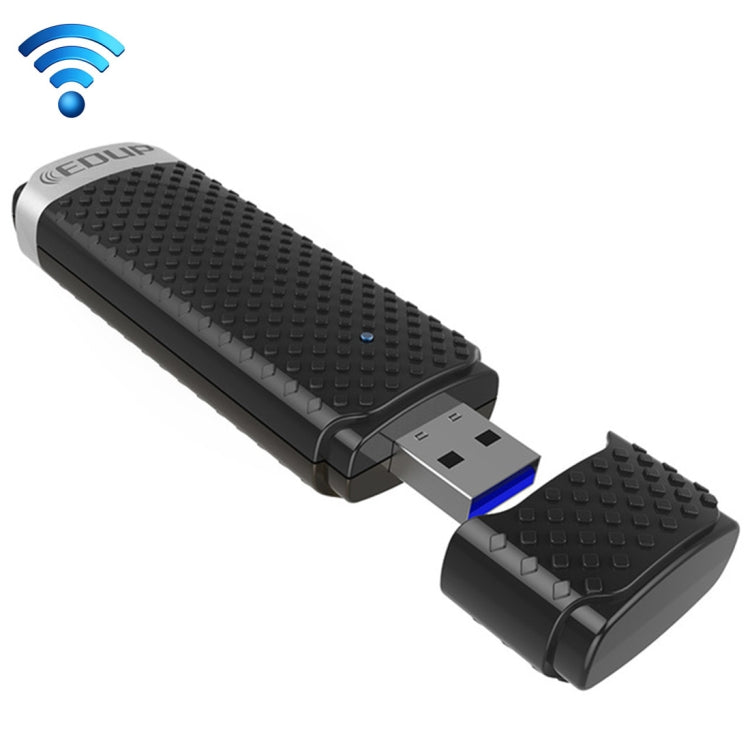EDUP EP-AC1617 Adattatore Ethernet per ricevitore adattatore WiFi USB 3.0 ad alta velocità da 1200 Mbps, EP-AC1617 1200Mbps