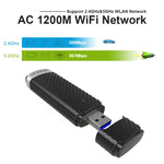 EDUP EP-AC1617 Adattatore Ethernet per ricevitore adattatore WiFi USB 3.0 ad alta velocità da 1200 Mbps, EP-AC1617 1200Mbps