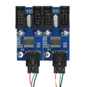 Scheda cavo di prolunga USB 9 pin maschio da 1 a 4 femmina