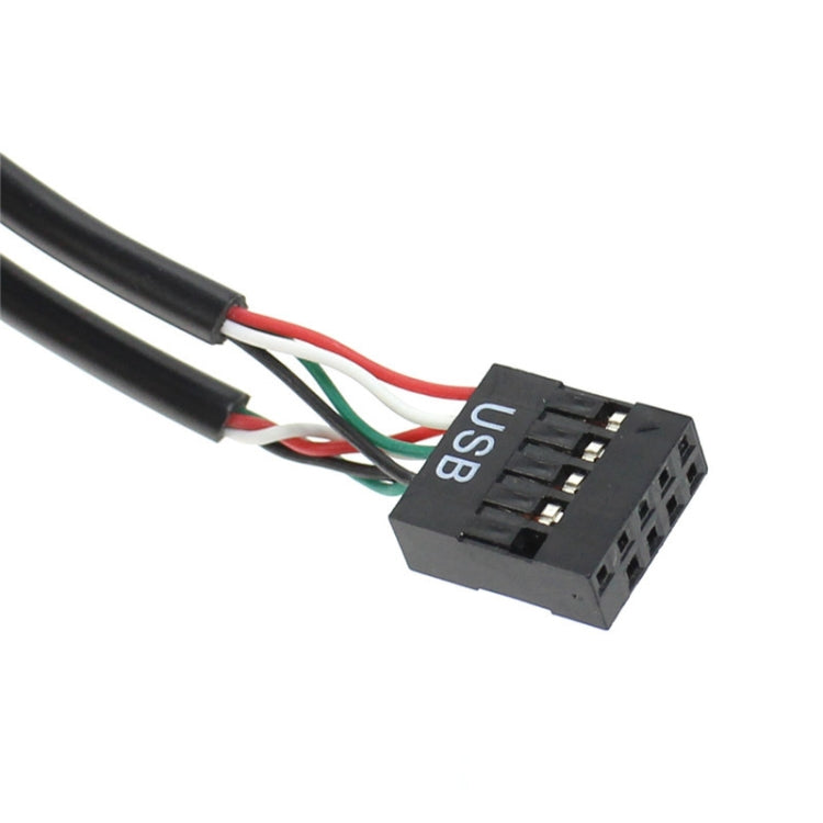 Scheda cavo di prolunga USB 9 pin maschio da 1 a 4 femmina