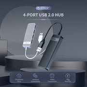 ORICO FL02 HUB USB 2.0 a 4 porte da 480 Mbps, FL02
