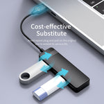 ORICO FL02 HUB USB 2.0 a 4 porte da 480 Mbps, FL02