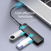 ORICO FL02 HUB USB 2.0 a 4 porte da 480 Mbps, FL02