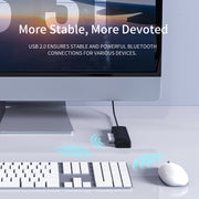 ORICO FL02 HUB USB 2.0 a 4 porte da 480 Mbps, FL02