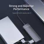 ORICO FL02 HUB USB 2.0 a 4 porte da 480 Mbps, FL02