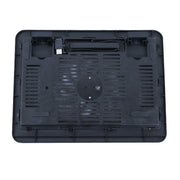 Supporto per tappetino di raffreddamento per laptop con ventola silenziosa portatile alimentato tramite USB N19, N19