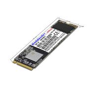 Unità a stato solido Goldenfir M.2 NVMe da 2,5 pollici, capacità: 120 GB, M.2 NVMe 120GB