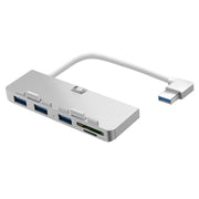 Rocketek per iMac USB3.0 x 3 + Dock di espansione HUB multifunzione SD/TF, USB3.0 x 3 + SD / TF